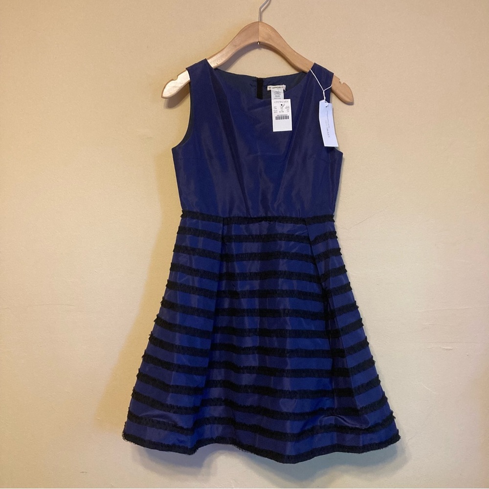 NWT Crewcuts blue girls dress